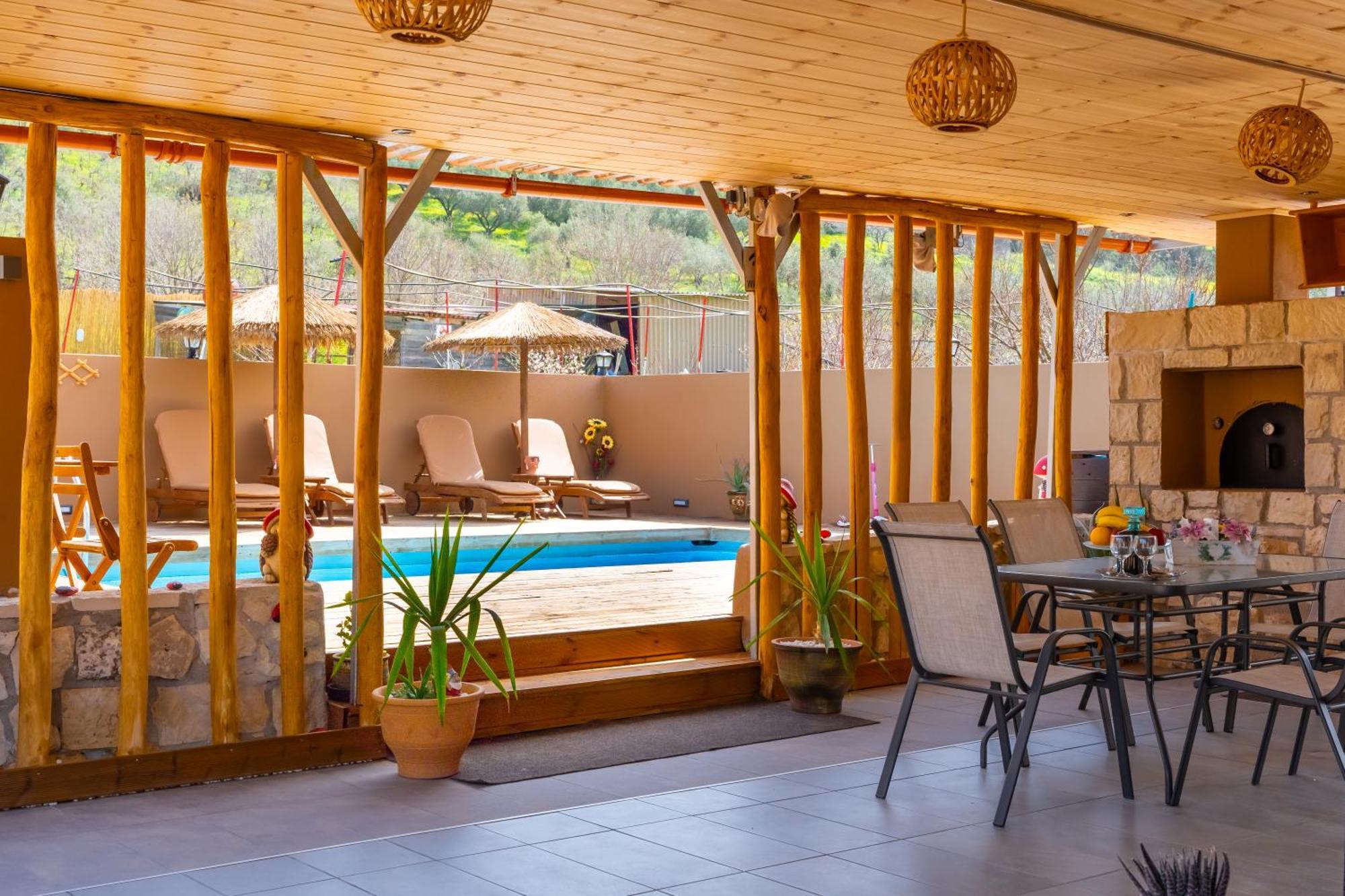 Countryhouse Villa With Pool & Private Parking Iráclio Exterior foto
