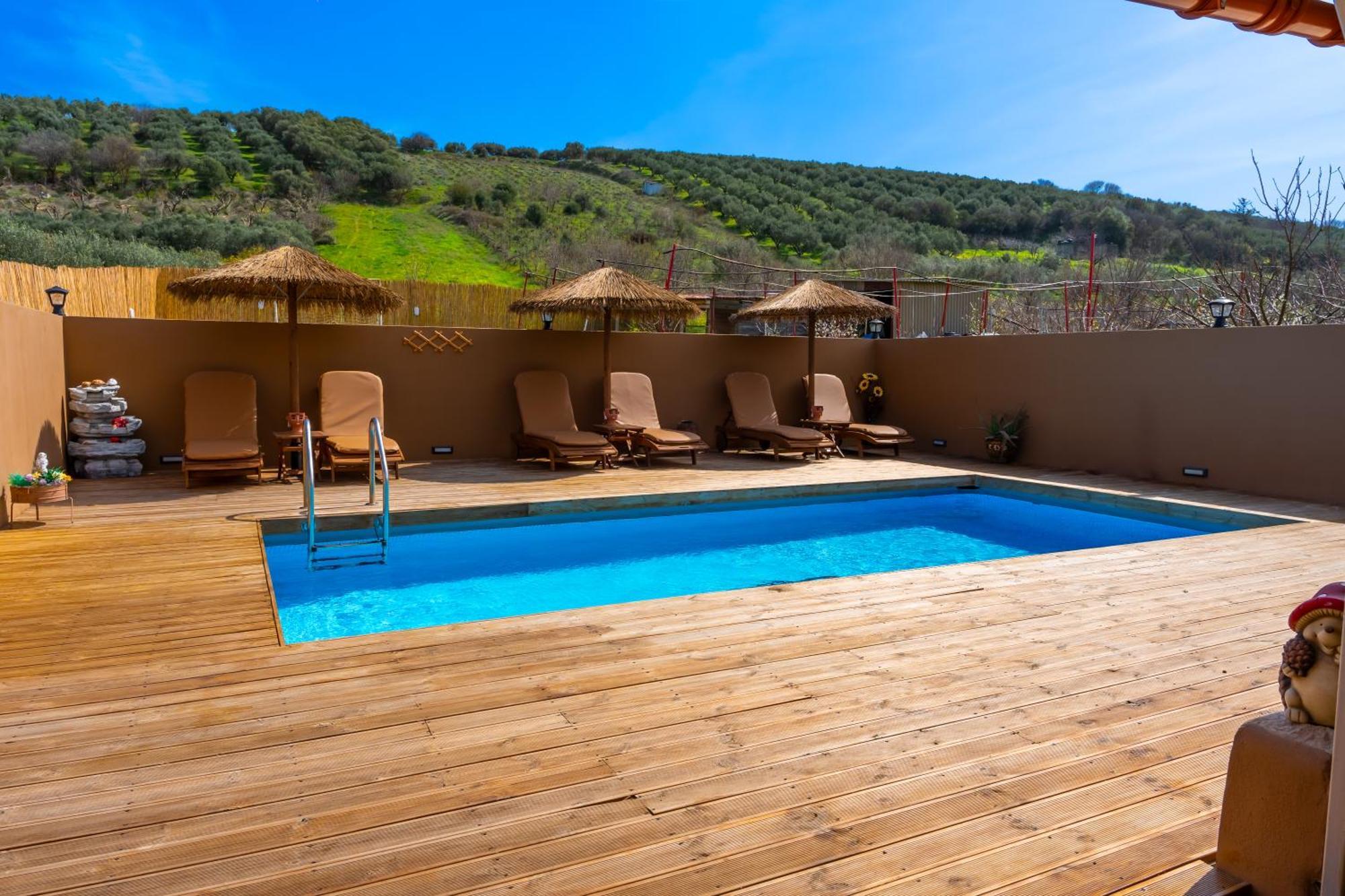 Countryhouse Villa With Pool & Private Parking Iráclio Exterior foto
