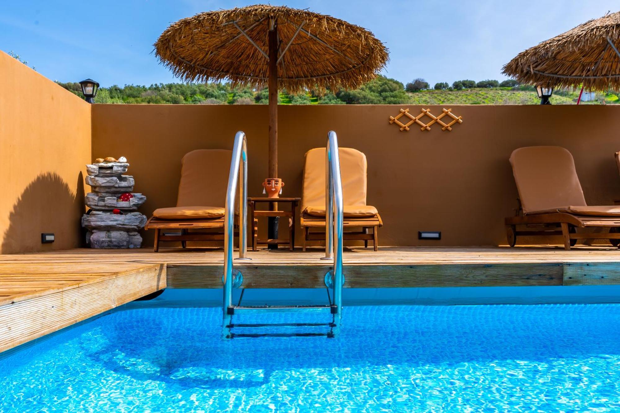Countryhouse Villa With Pool & Private Parking Iráclio Exterior foto