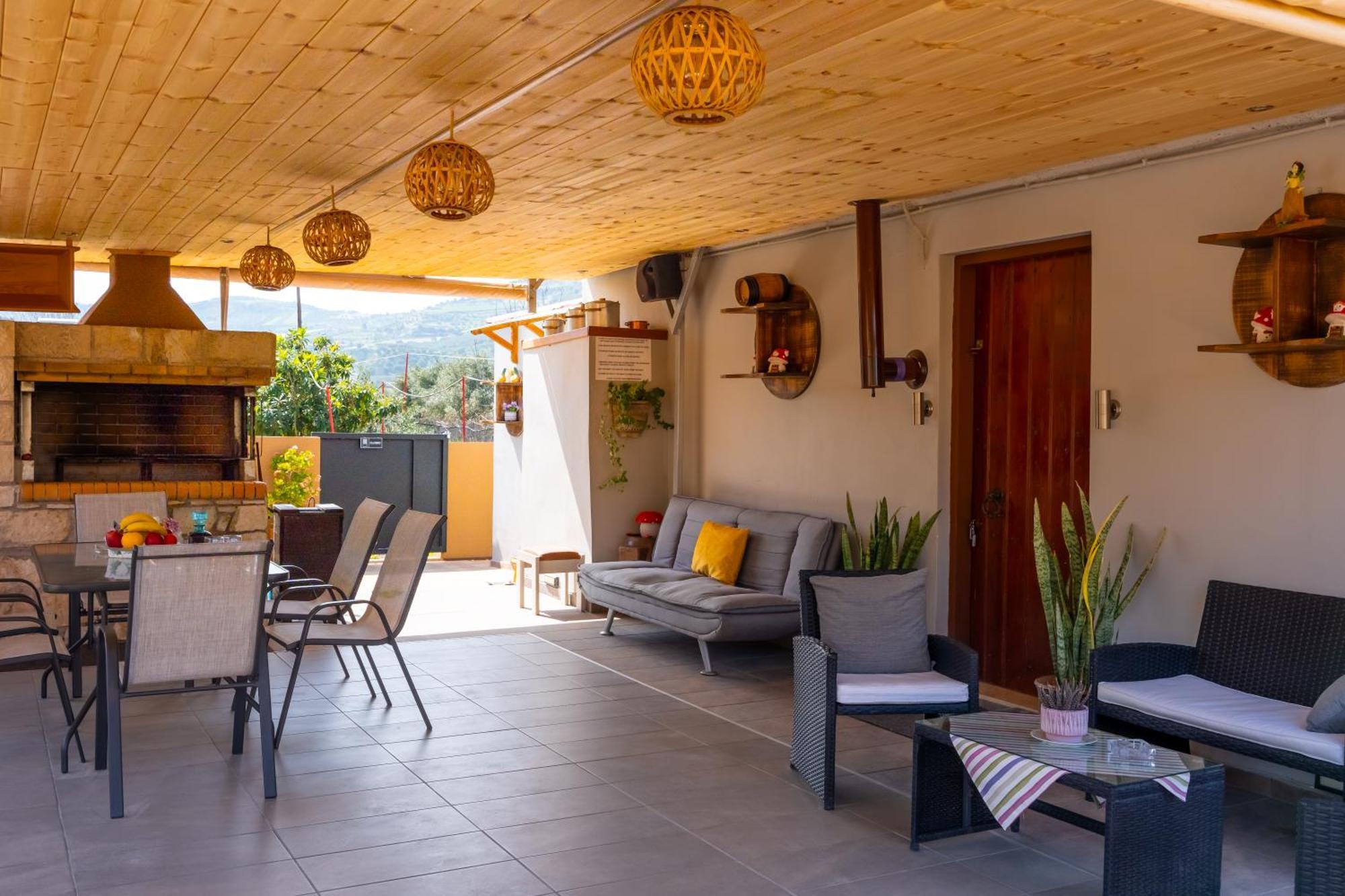 Countryhouse Villa With Pool & Private Parking Iráclio Exterior foto
