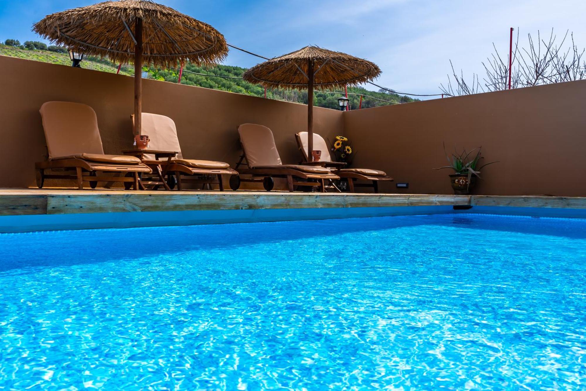 Countryhouse Villa With Pool & Private Parking Iráclio Exterior foto